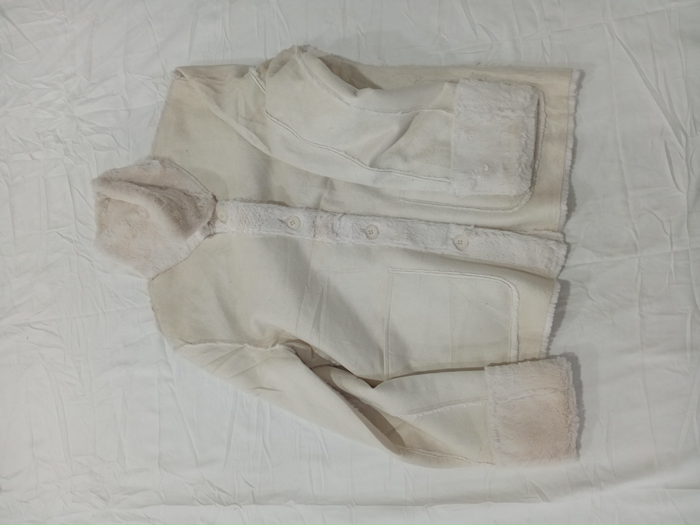 Giacca in pelliccia shearling