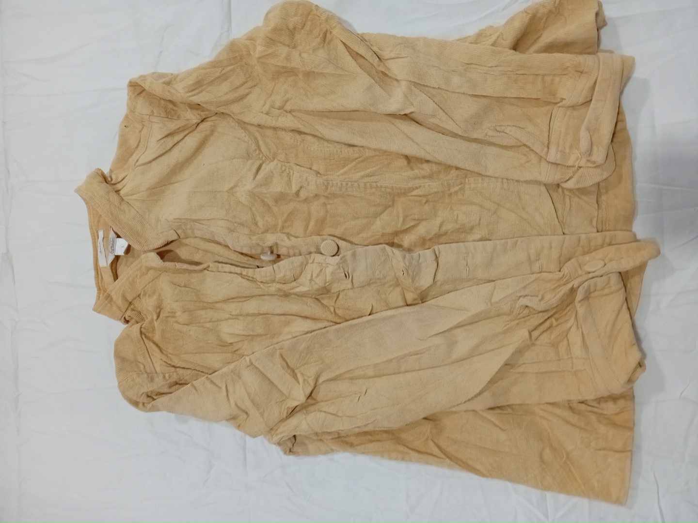 Camicia a maniche lunghe da uomo con bottoni