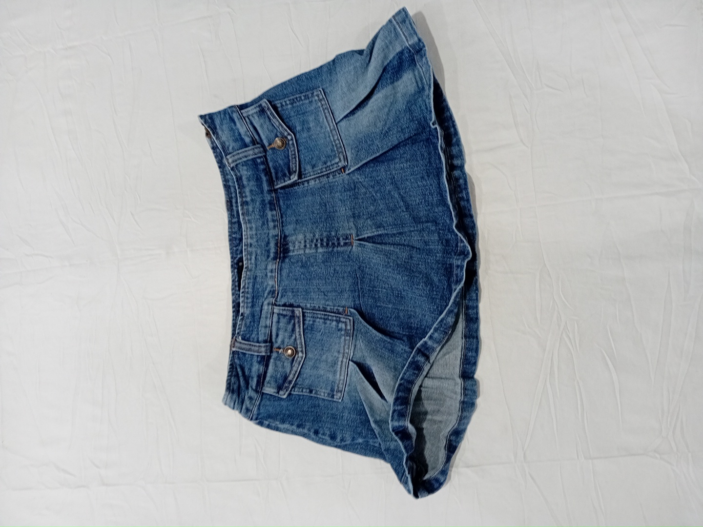 Denim Mini Skirt