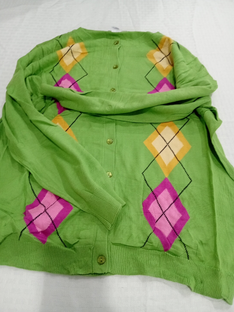 Maglione Verde Argyle