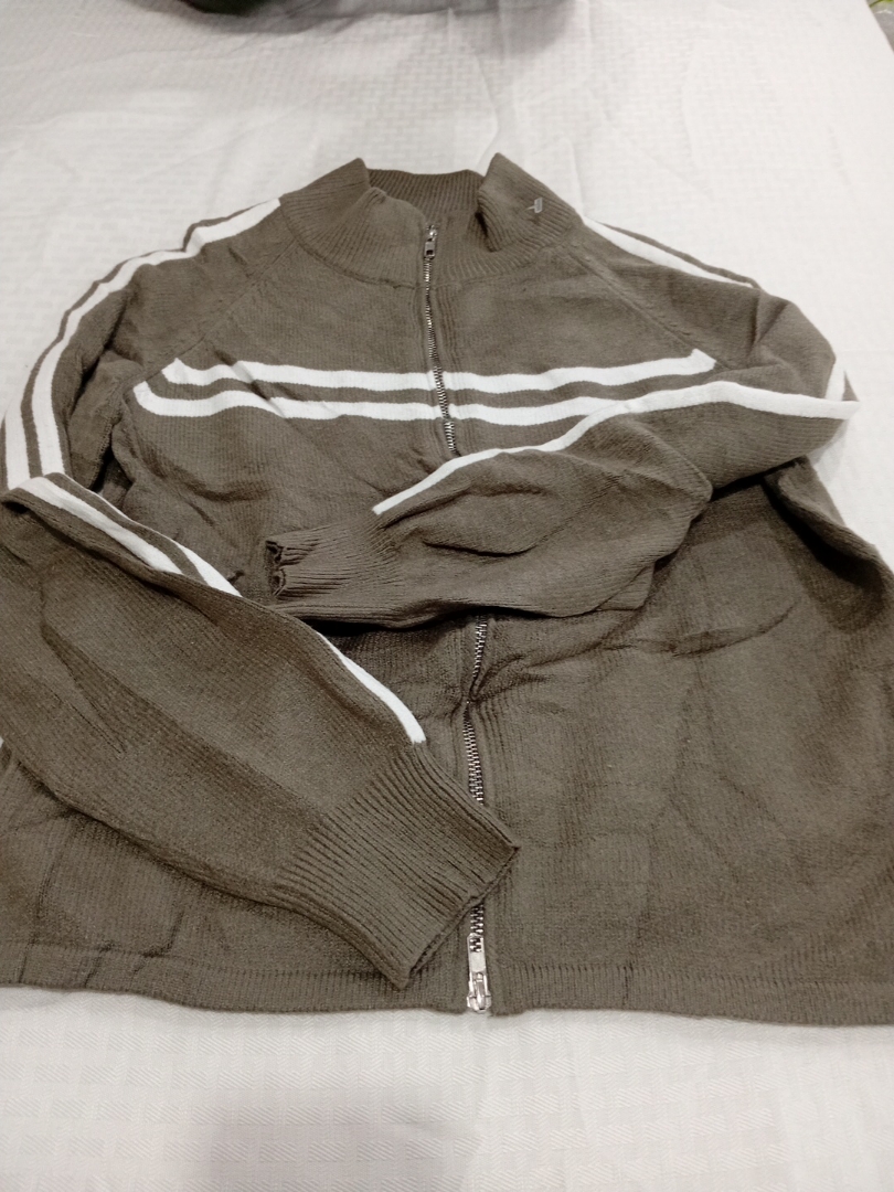 Giacca a track marrone