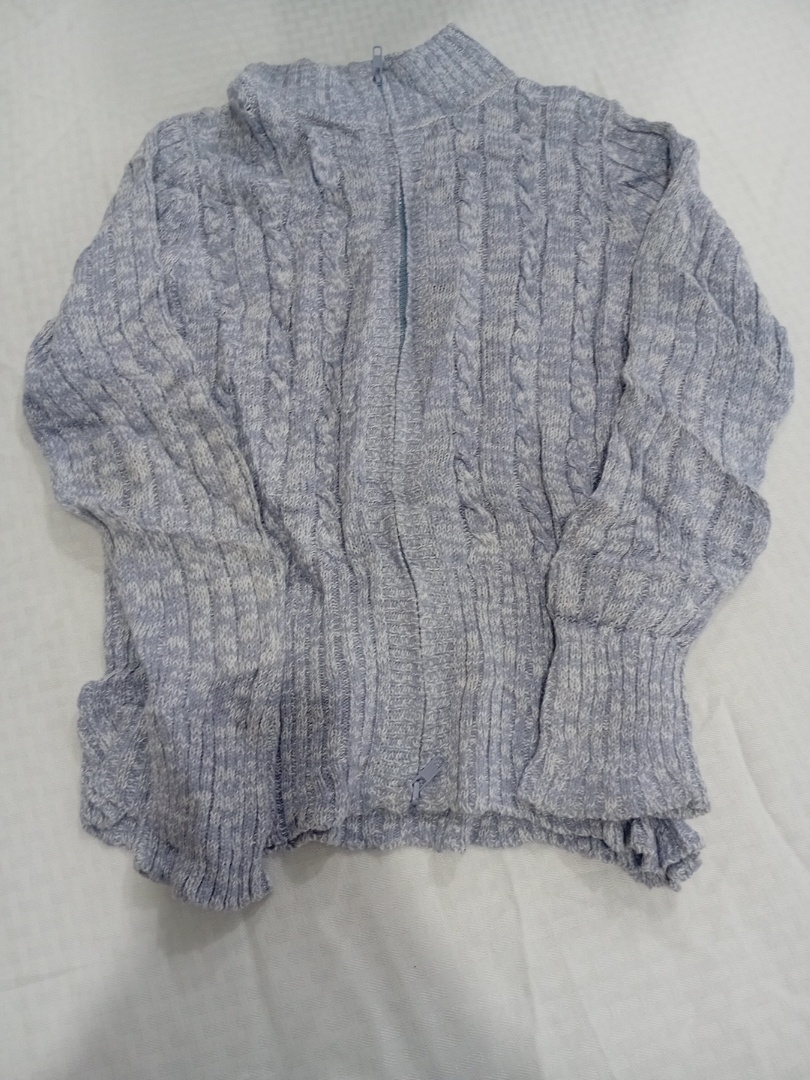 Maglione Grigio a Maglia