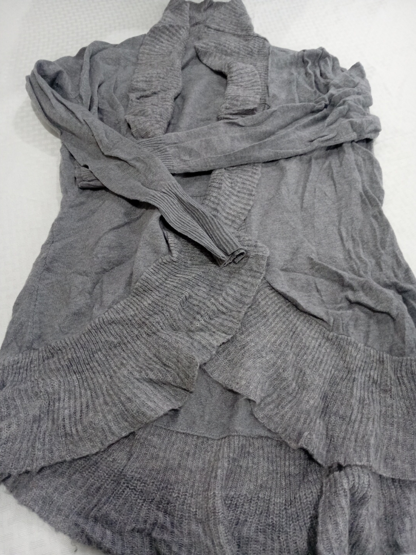 Grey Knit Top