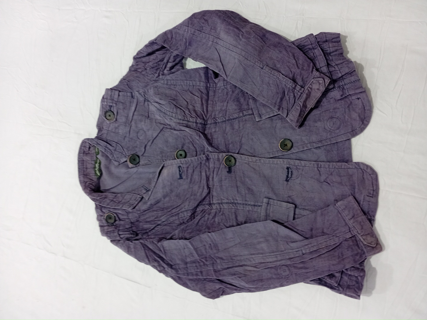 Eddie Bauer Giacca in velluto a coste viola