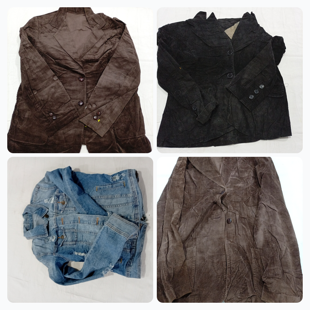 Jacket Bundle Denim Puffer Corduroy Leather Mix Lo..