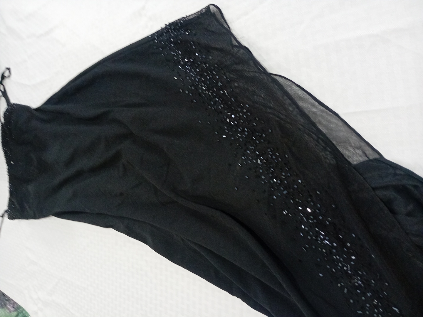 「ブラックイブニングスカート」