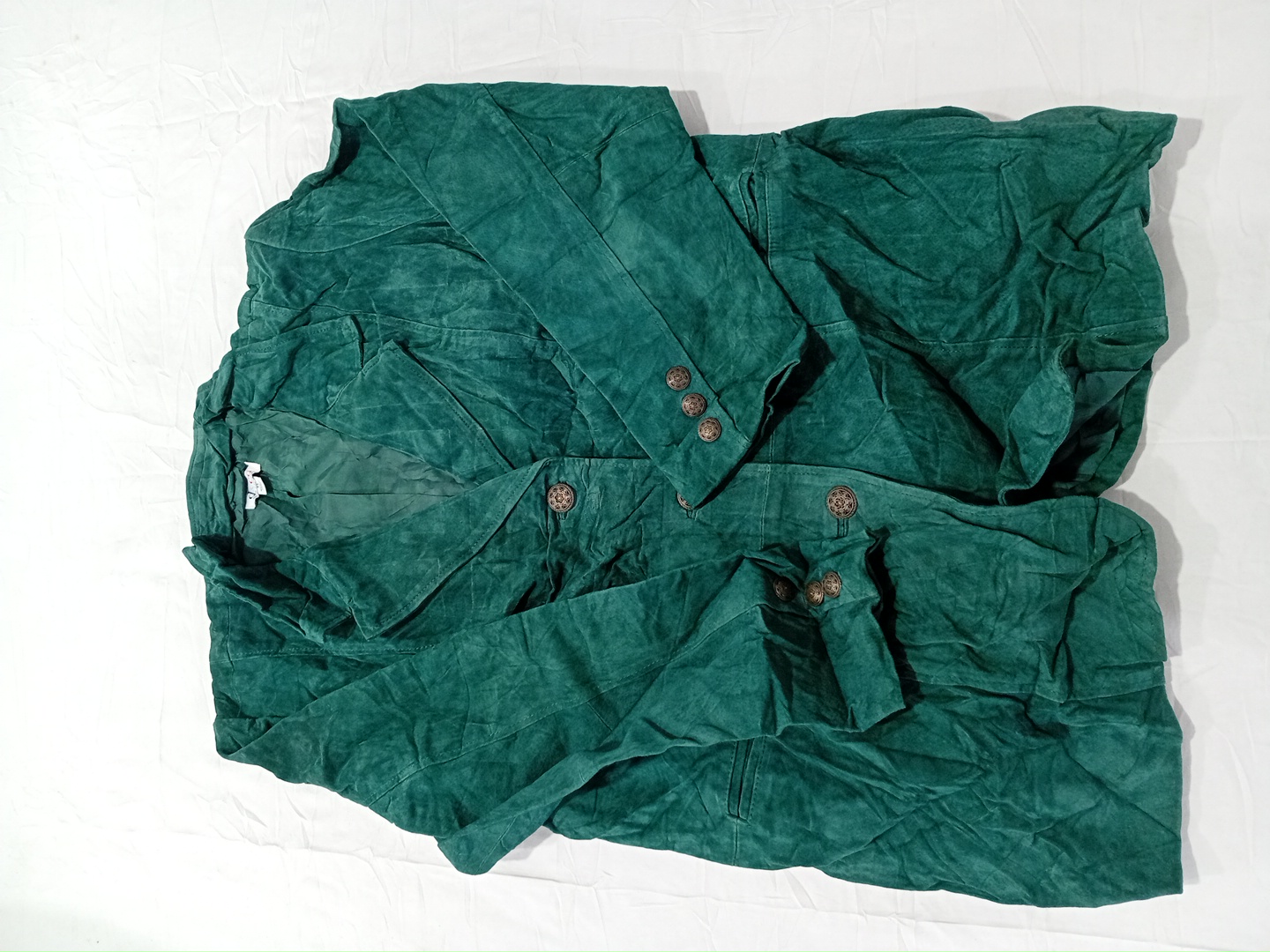 Green Suede Jacket