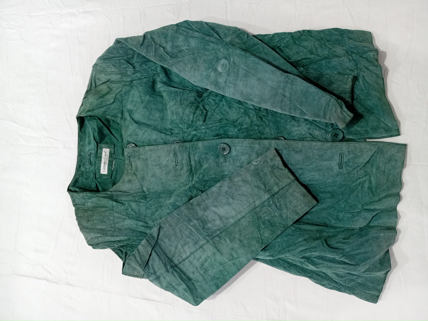 Green Suede Jacket
