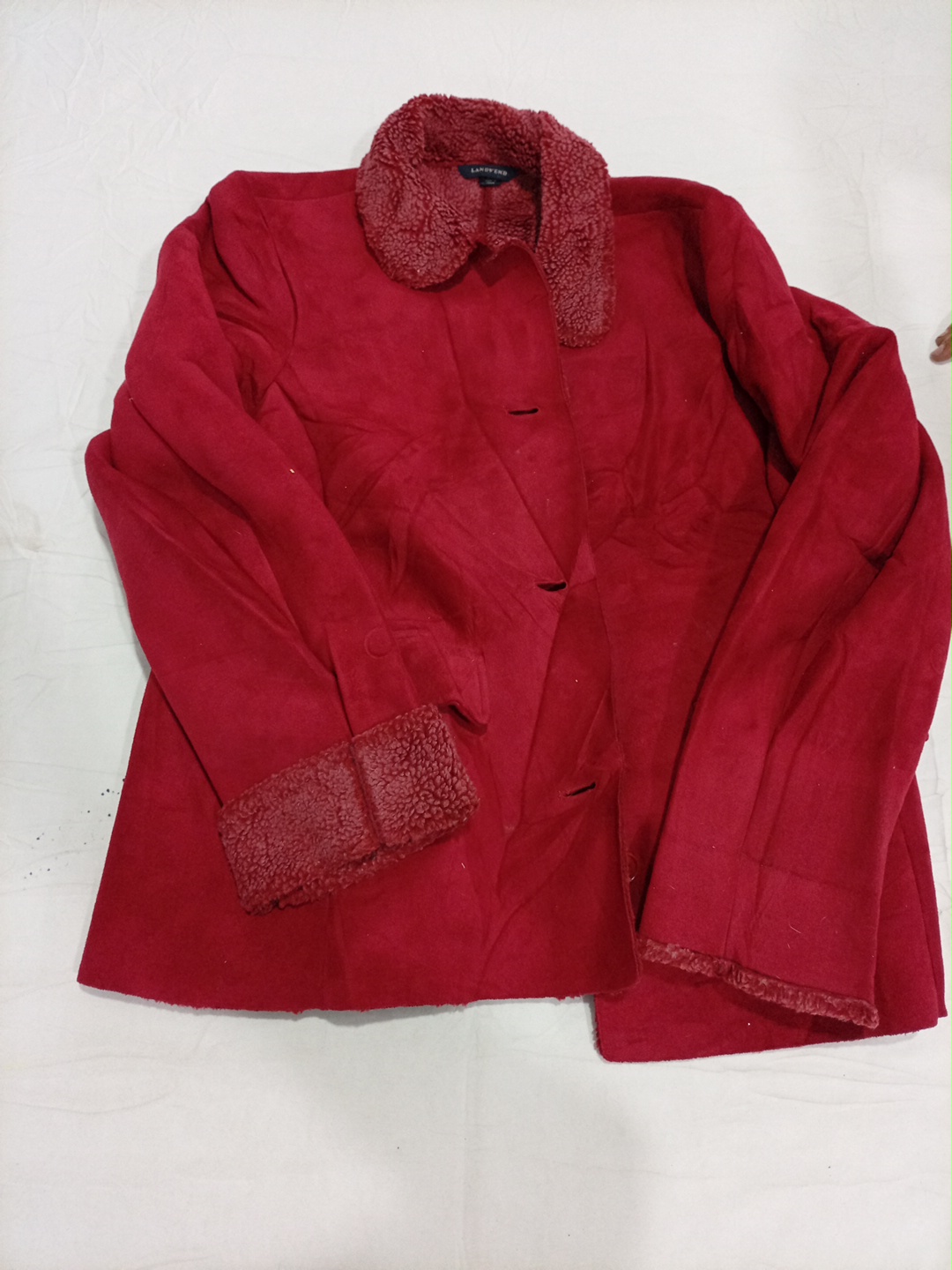 Lands' End L.L.Bean Denim Leather Jacket Bundle 15..