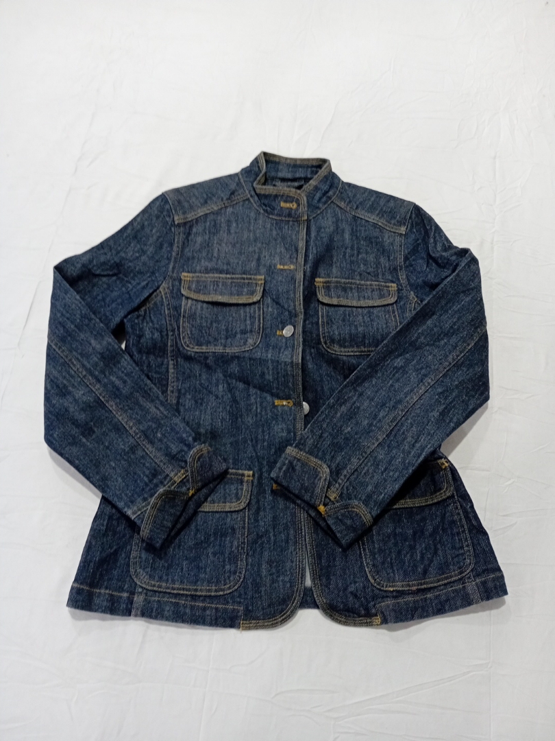 Eddie Bauer Ensemble de veste en denim et en velou..