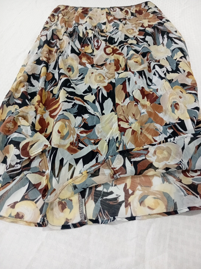 Jupe à motif floral