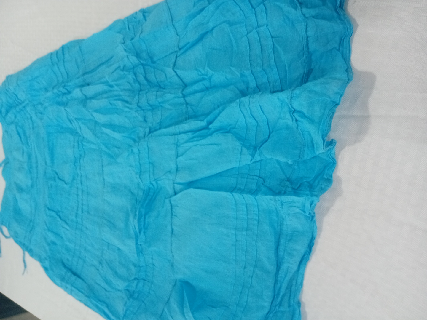 Jupe à volants bleue Kim Rogers