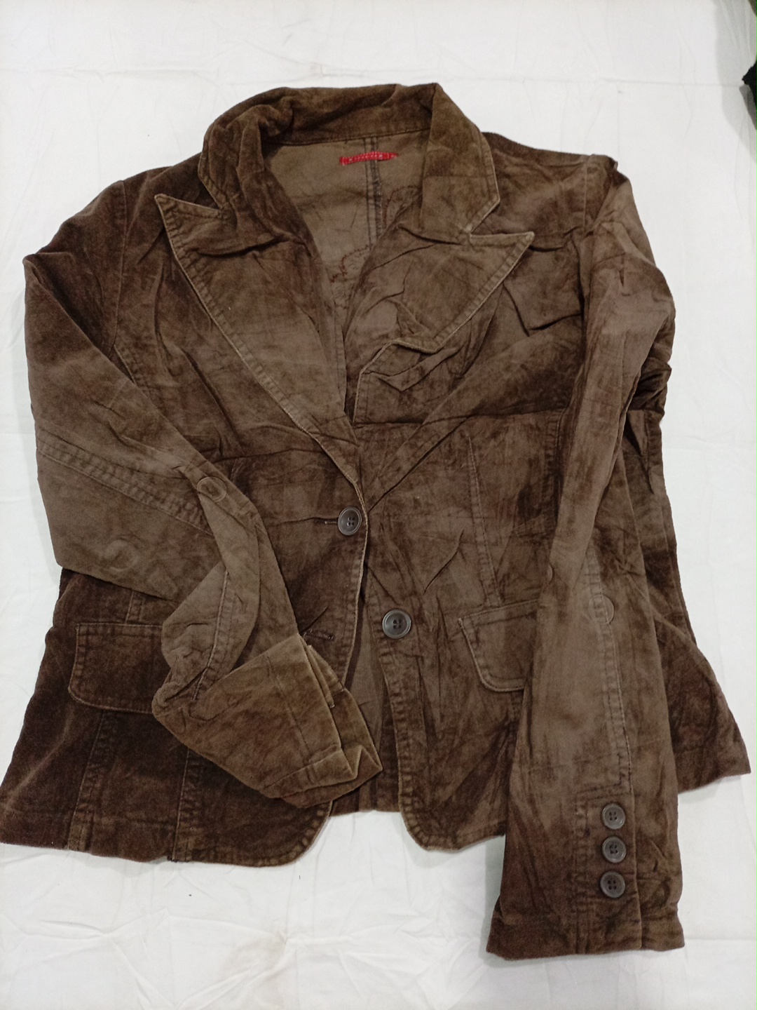 ブラウンベルベットジャケット