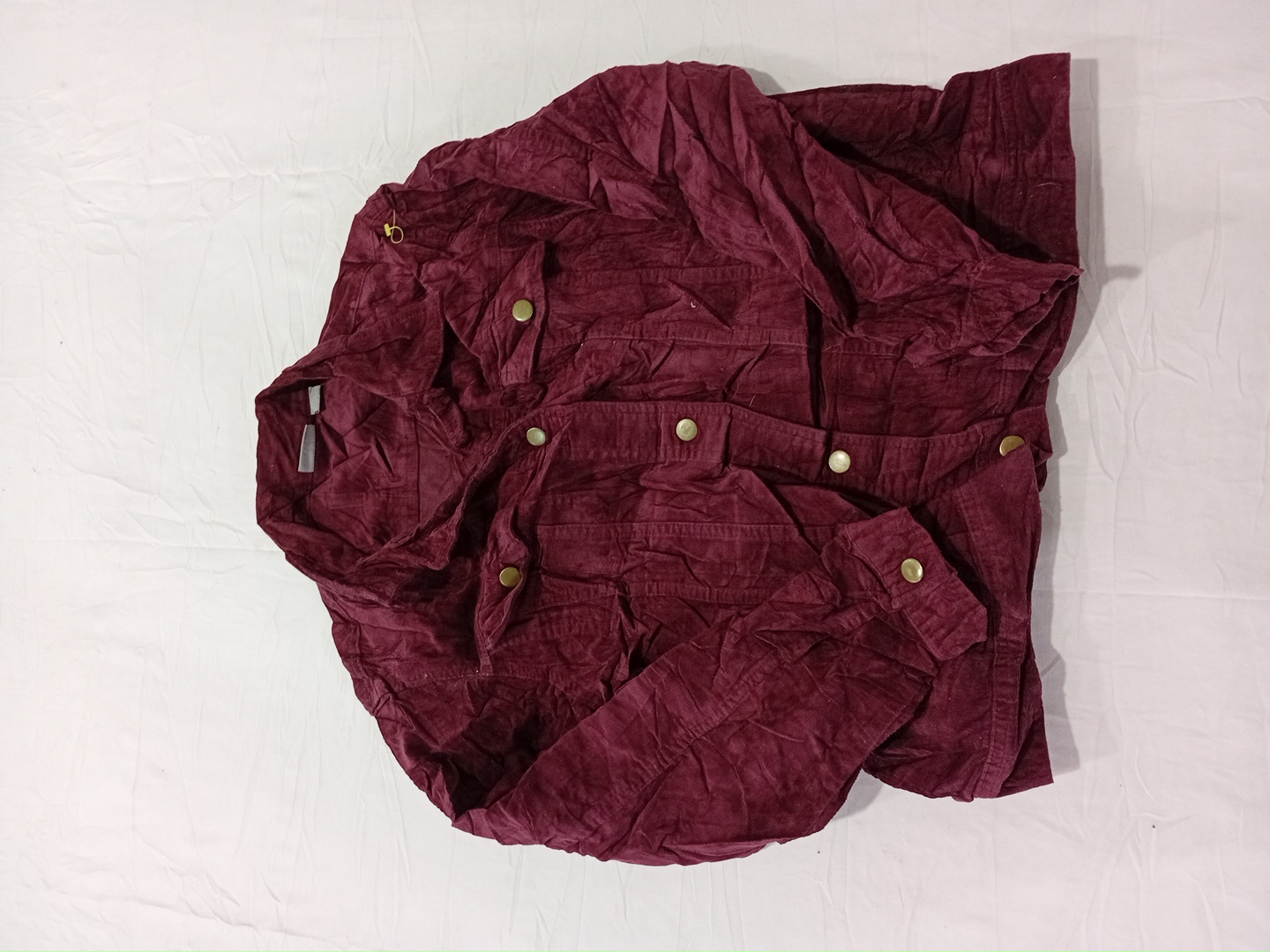 マルーンコットンジャケット