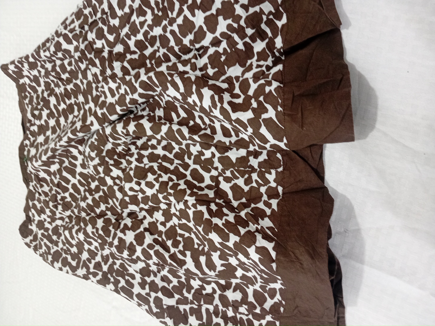 「Chico's Animal Print Skirt」