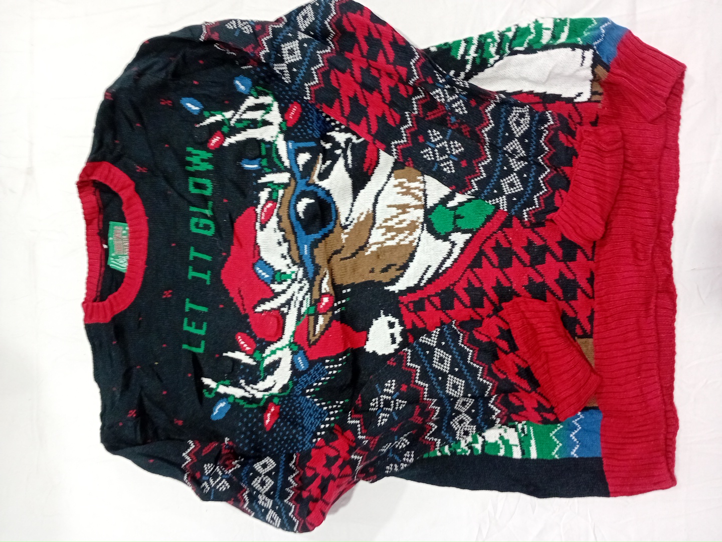 Weihnachtsstrickwaren-Bundle 12 Stück Pullover in ..