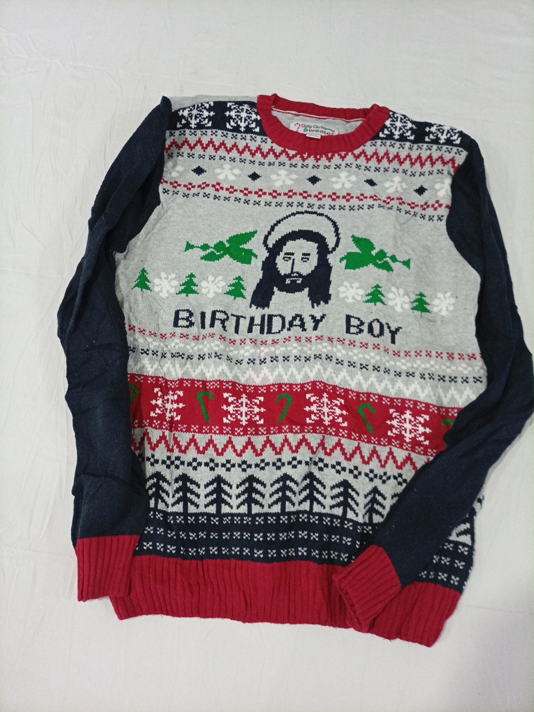 Weihnachts-Pullover-Bundle 12 Stück Strickwaren Ve..