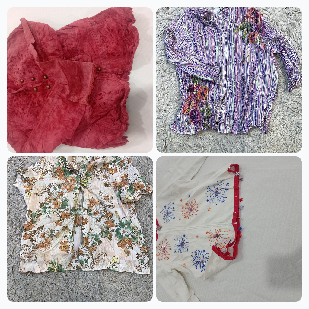 Laura Ralph Lauren Bundle 10 Damen Tops Kleider Bl..