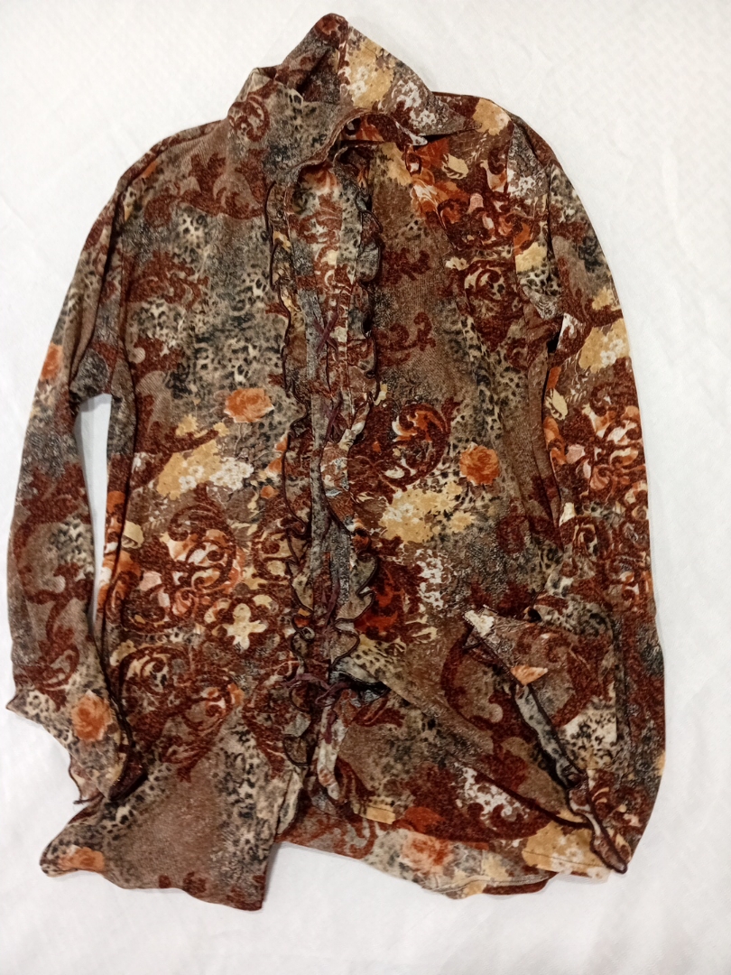 Pacote de Blusas Femininas 10 Blusas de Manga Long..