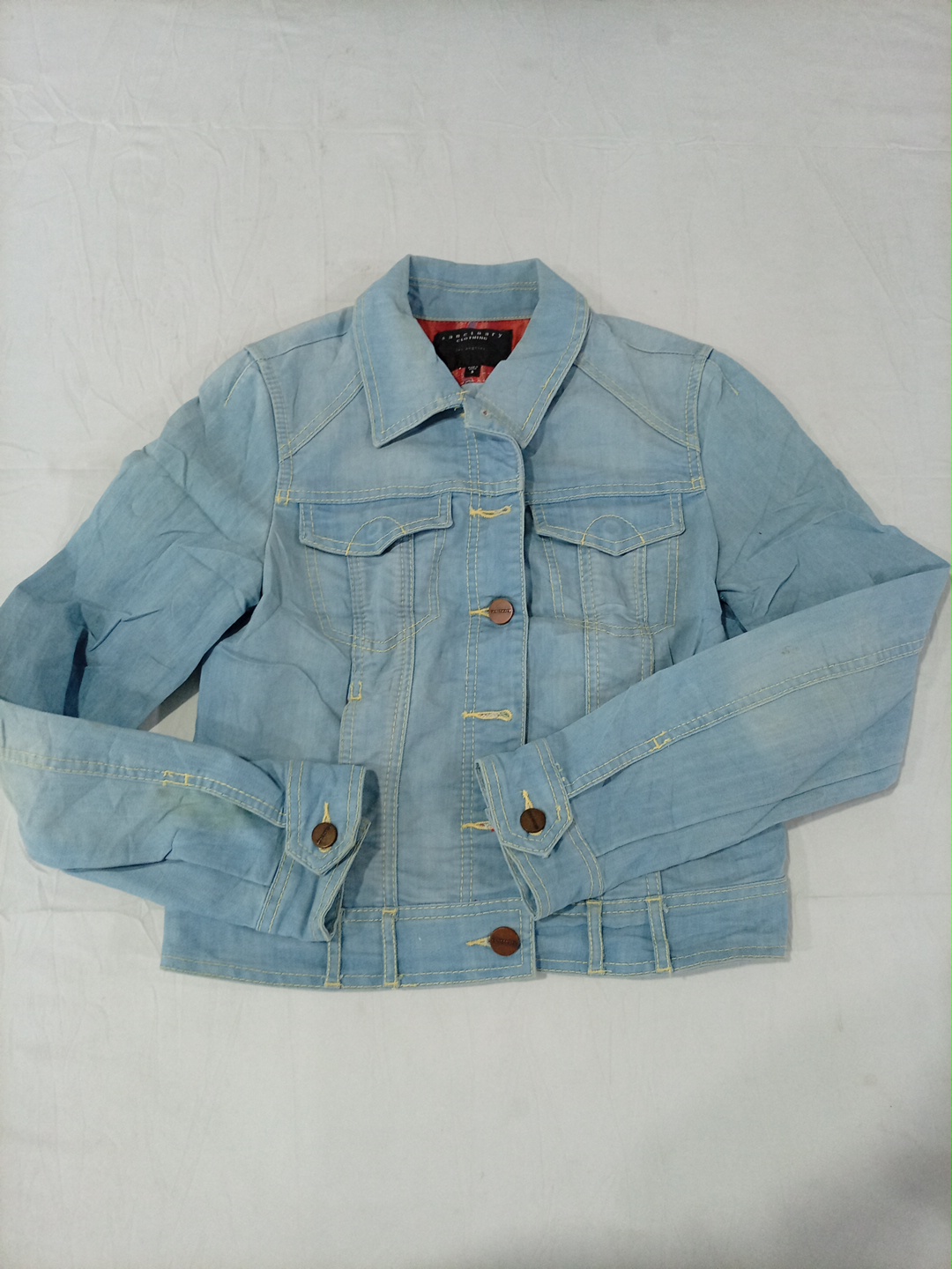 Veste en denim bleu clair Sanctuary Clothing