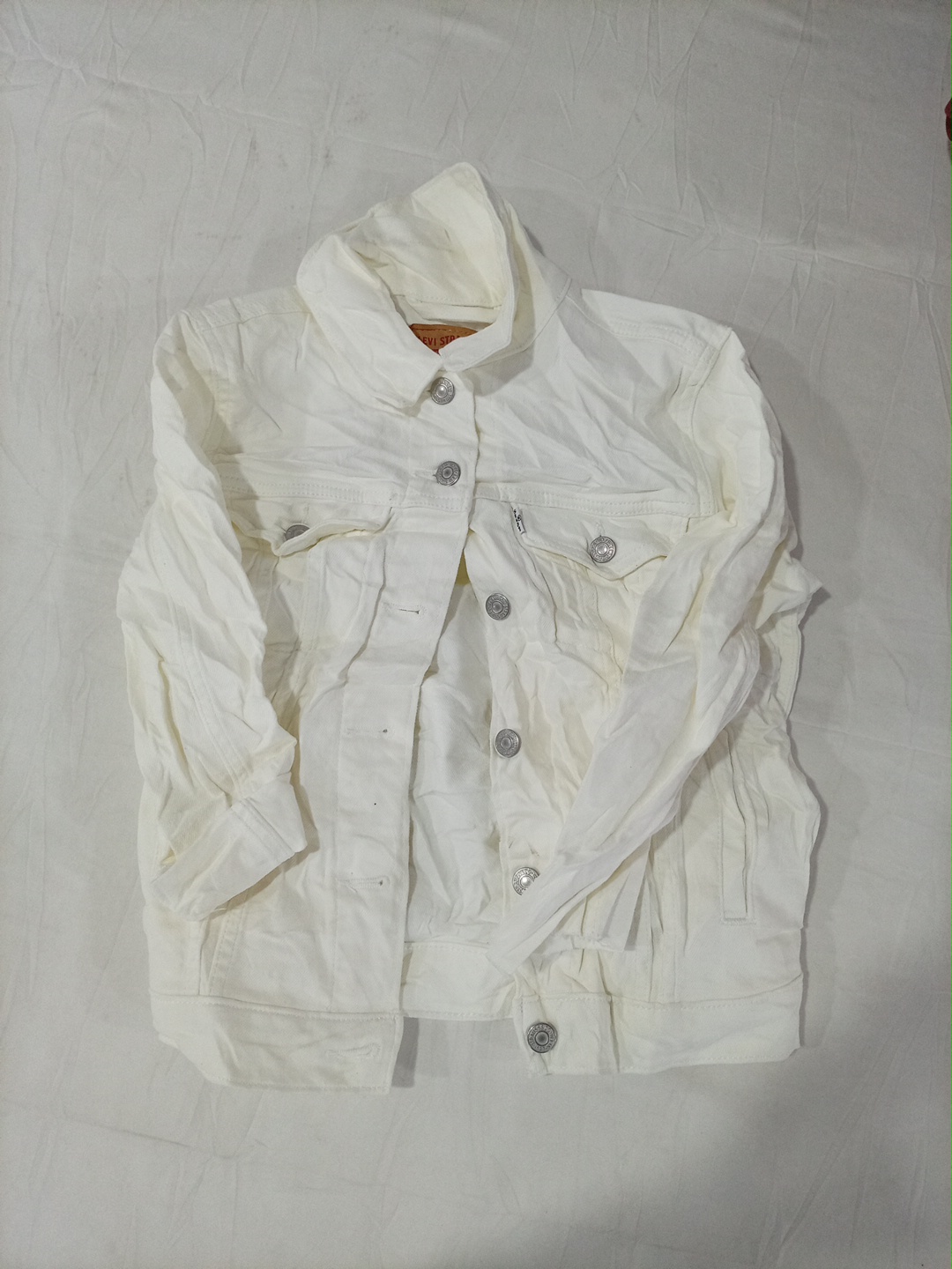 Levi Strauss & Co. White Denim Jacket