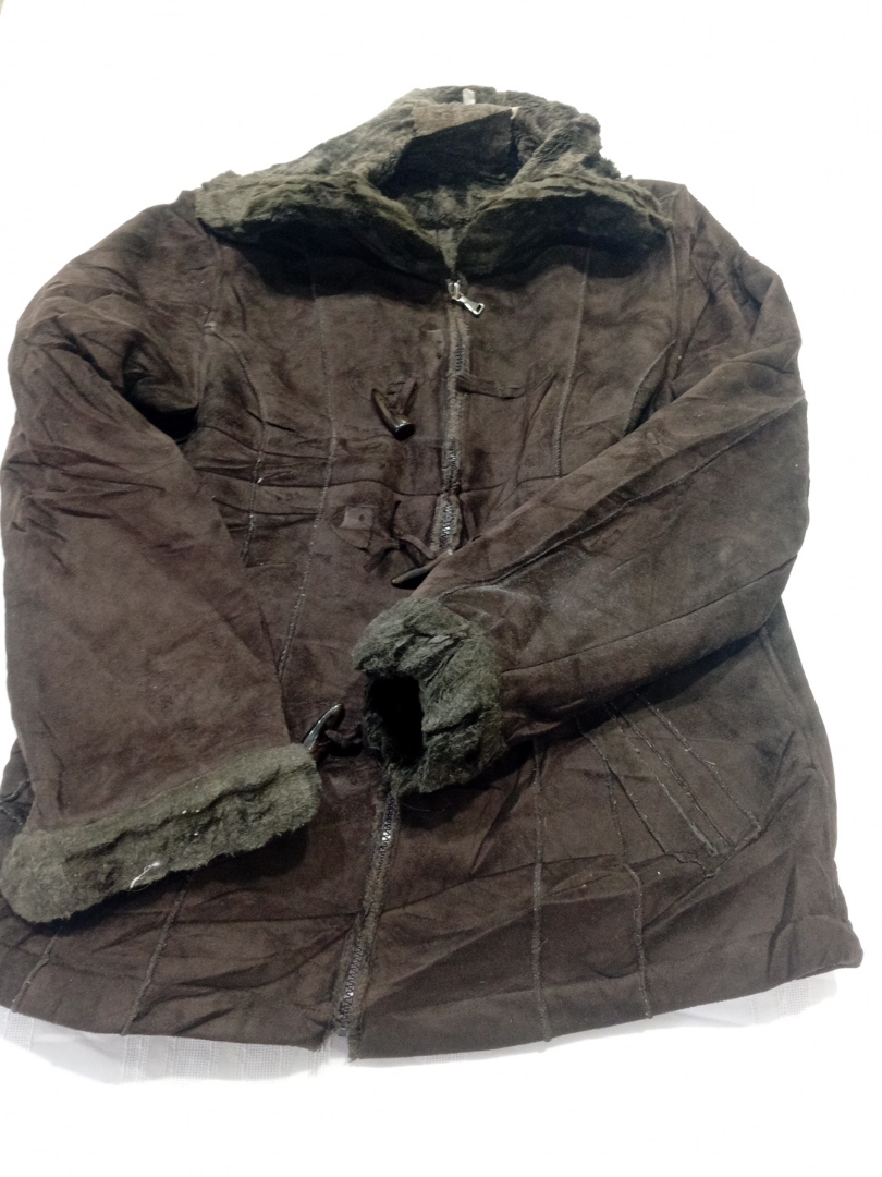 Braetan Brown Faux Fur Jacket