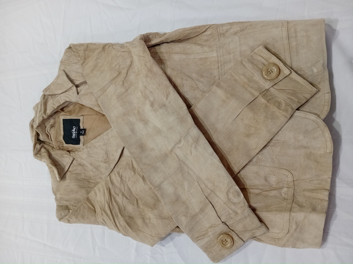 Moscano, Moschino & More Leather & Corduroy Jacket..