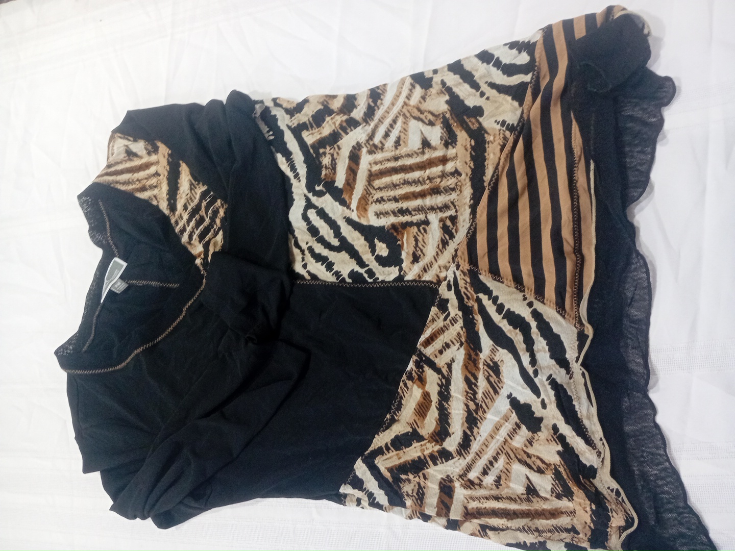 T-Shirt avec imprimé animalier