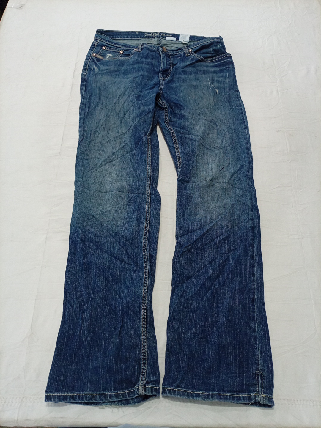 Jeans de Corte Relaxado
