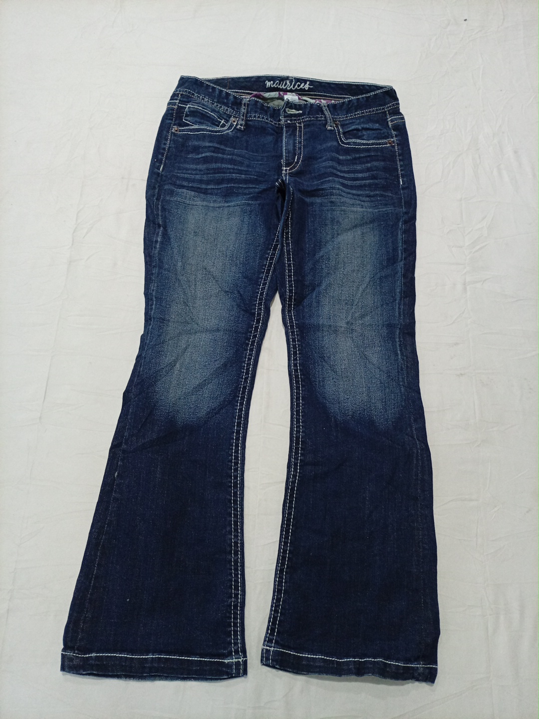 Jeans bleu foncé Maurices