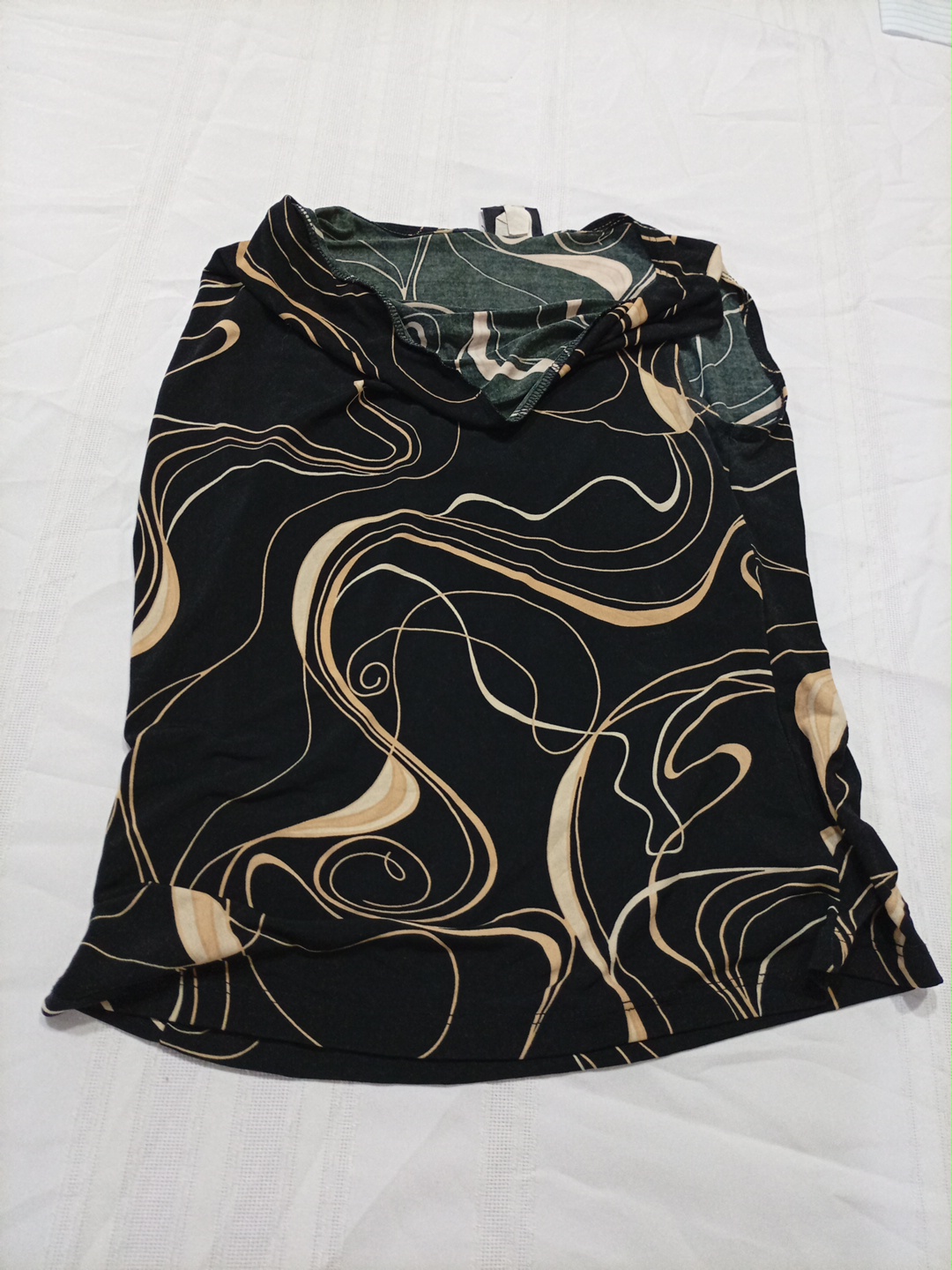 T-Shirt with Abstract Design