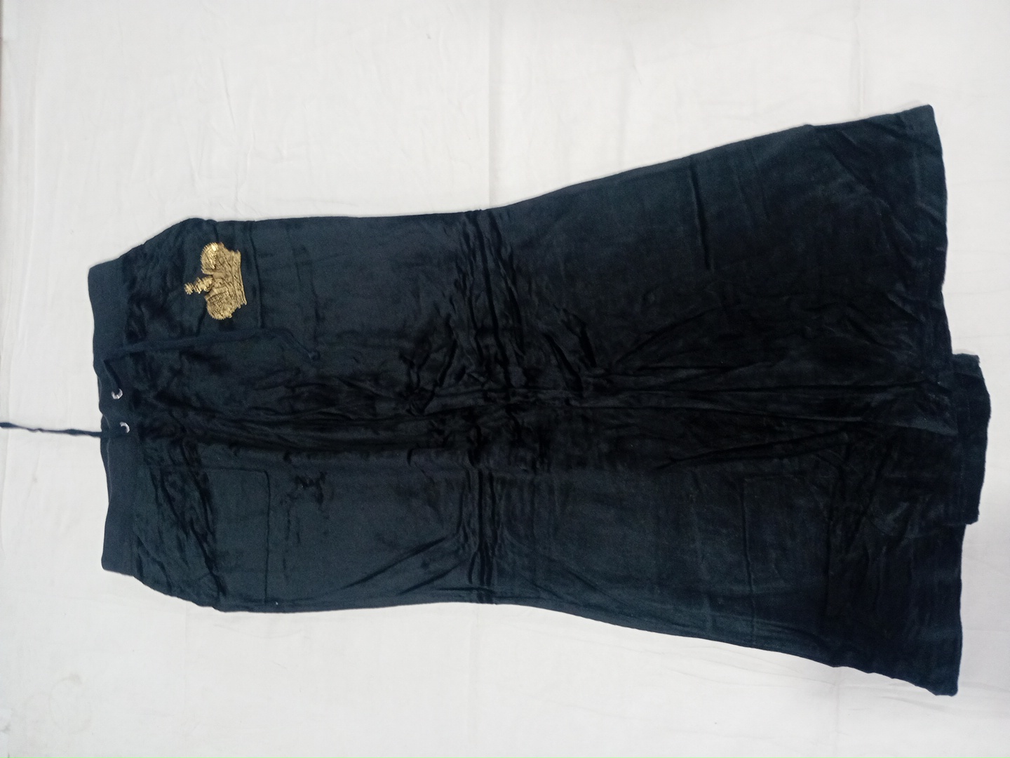 Juicy Couture Schwarze Velourweite Trainingshose m..