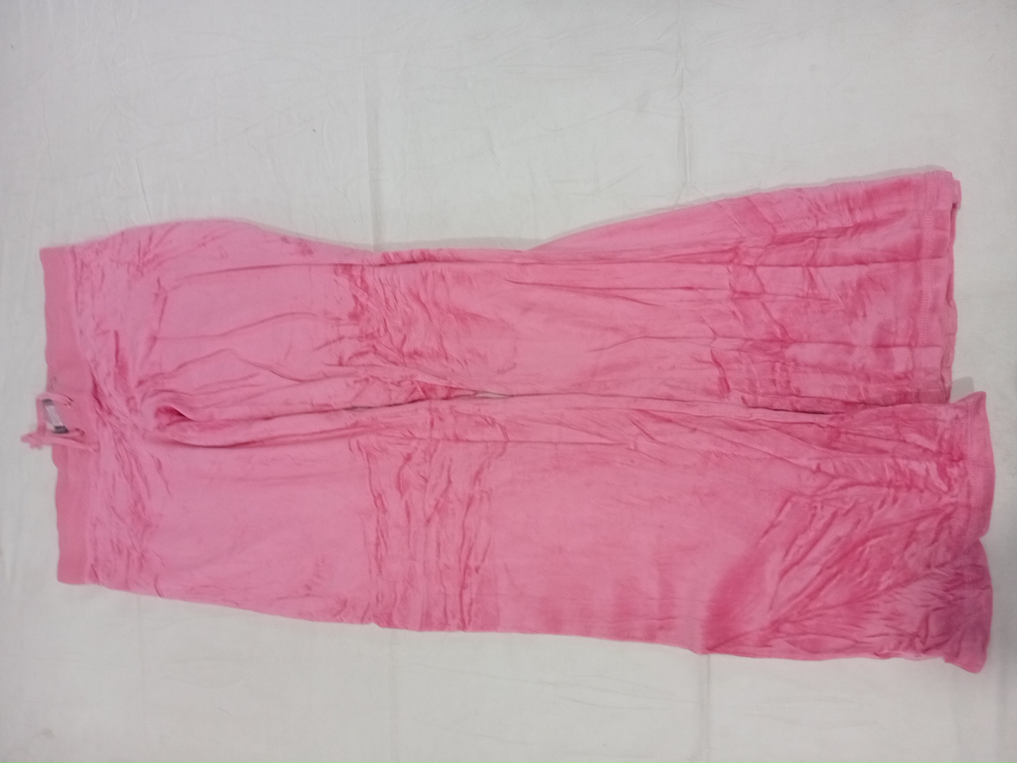 Juicy Couture Pink Velours Weite Bequeme Hose mit ..