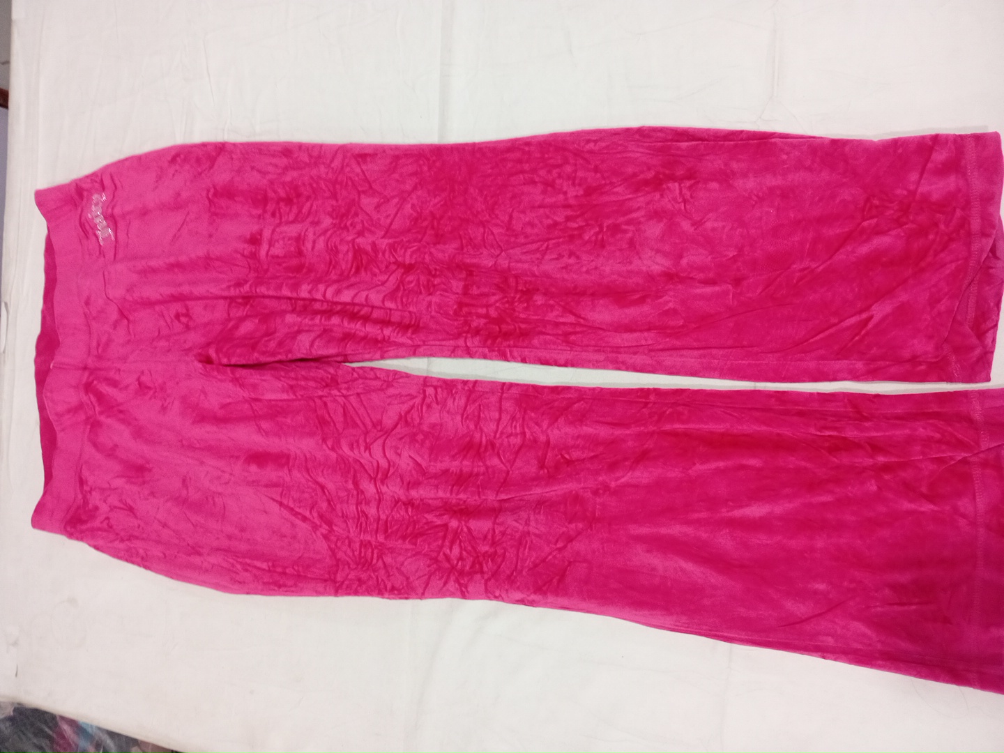 Juicy Couture Pink Velour Sweatpants Size XL