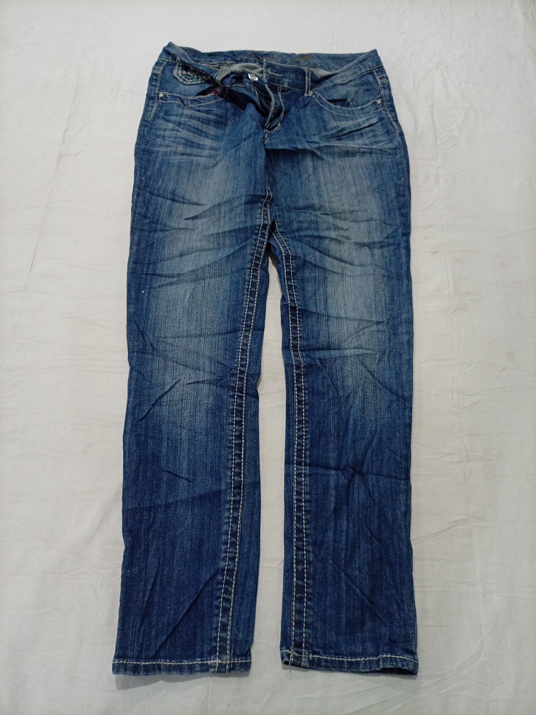 Seven for All Mankind Bootcut Denim Jeans in Mediu..
