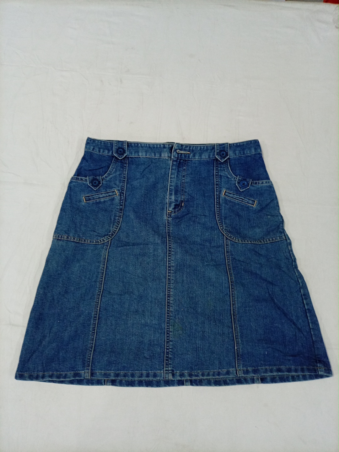 Jupe Mini A-Line en Denim Cherokee Taille 10