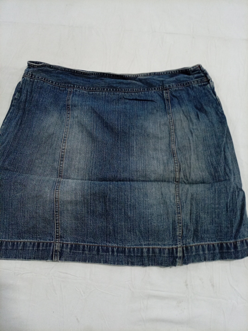 Jupe en denim mini Geoffrey Beene Sport