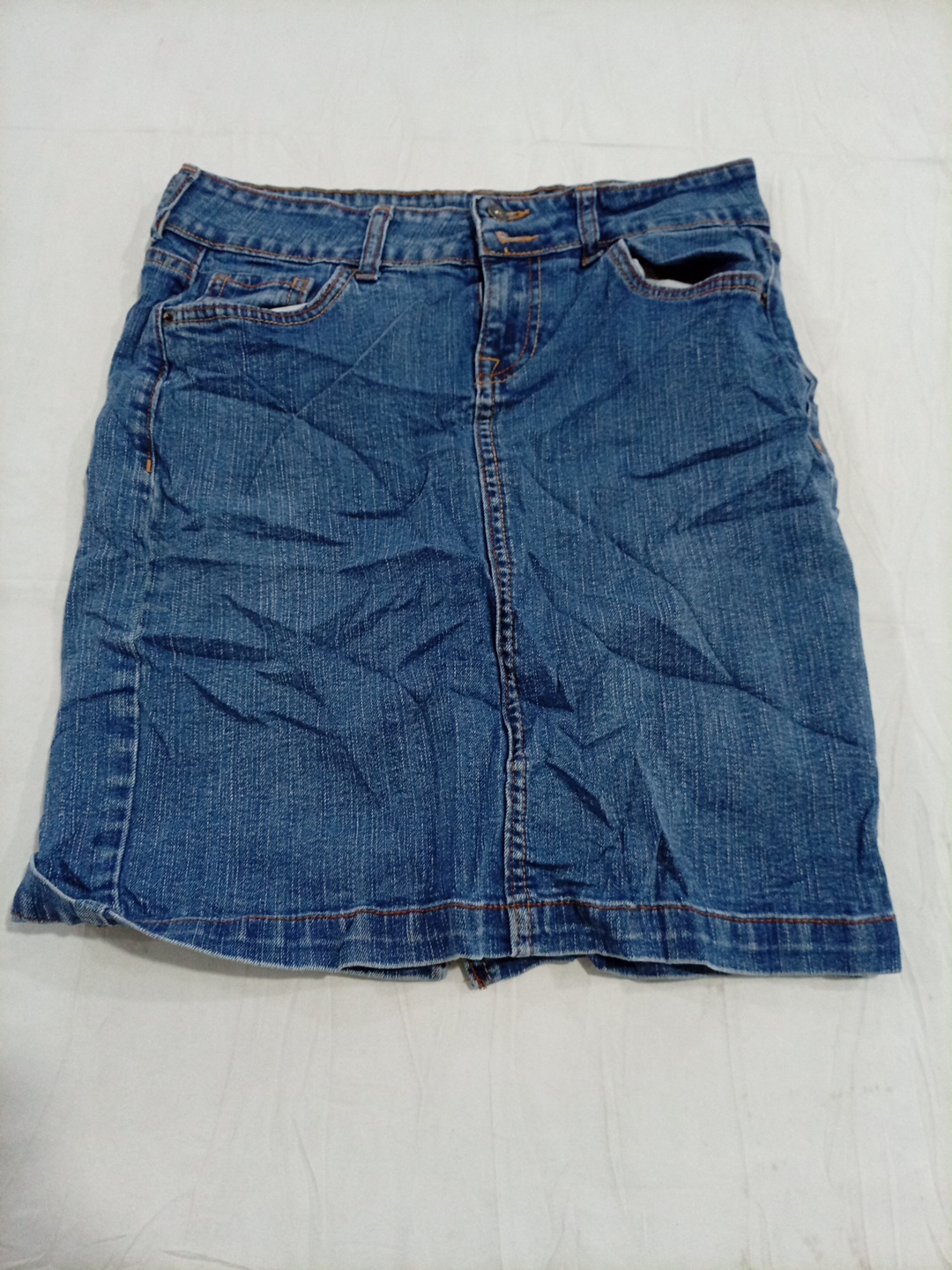 Old Navy Blue Denim Mini Skirt Size 4