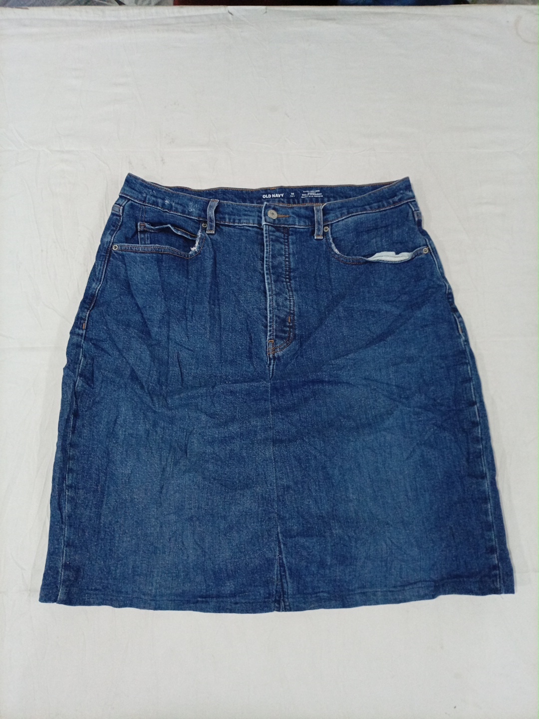 Jupe en denim taille haute Old Navy avec détail de..