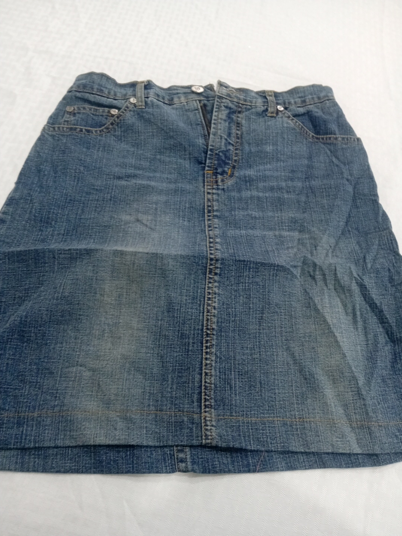 Levi's Blue Denim Mini Skirt