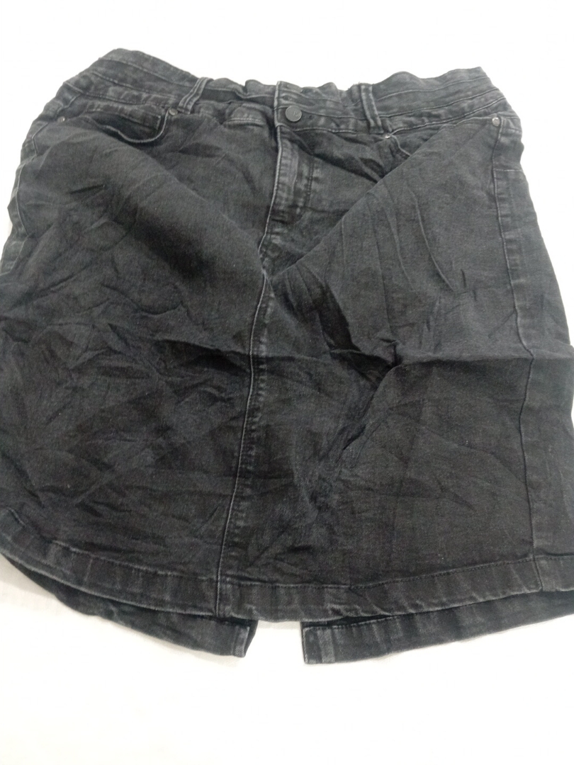 Jupe Mini en Jean Noir par Love Fit