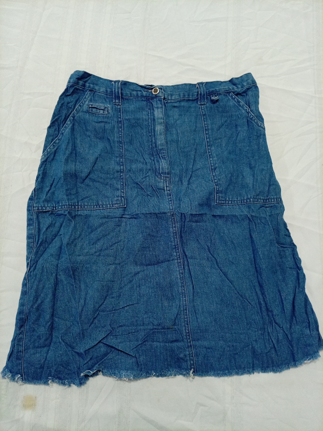 Jupe en denim White Stag taille 16