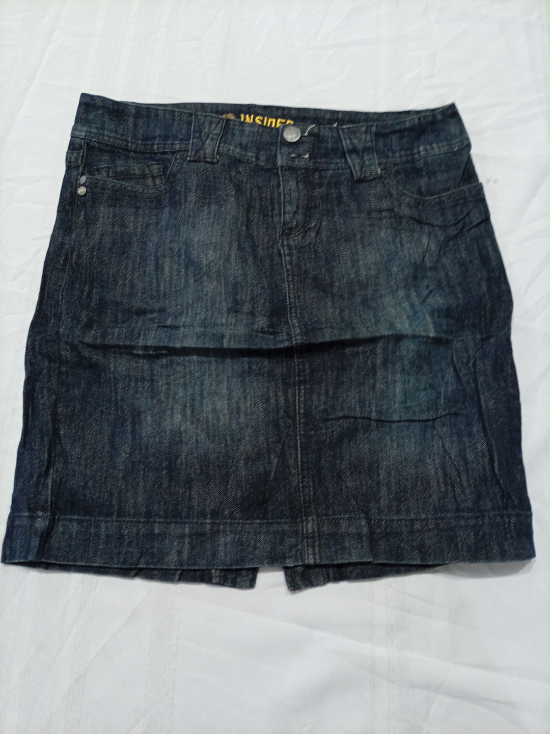 Jupe mini en denim haut de gamme Insider