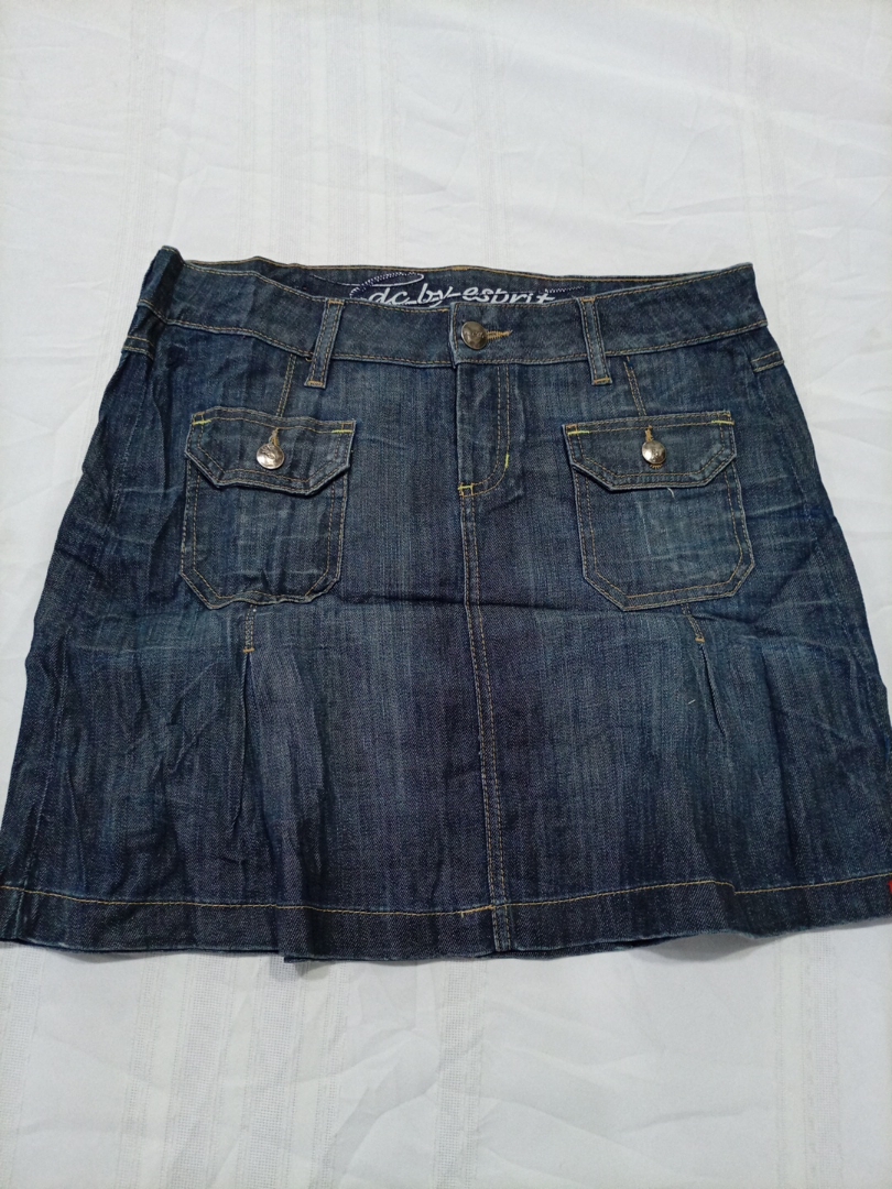 Jupe mini en denim DC.B by Esprit avec poches