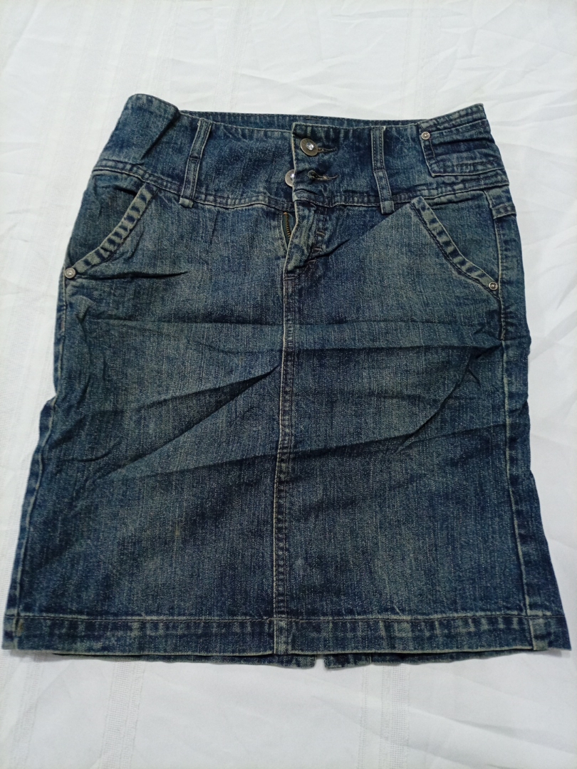 Jupe mini en denim premium Insider