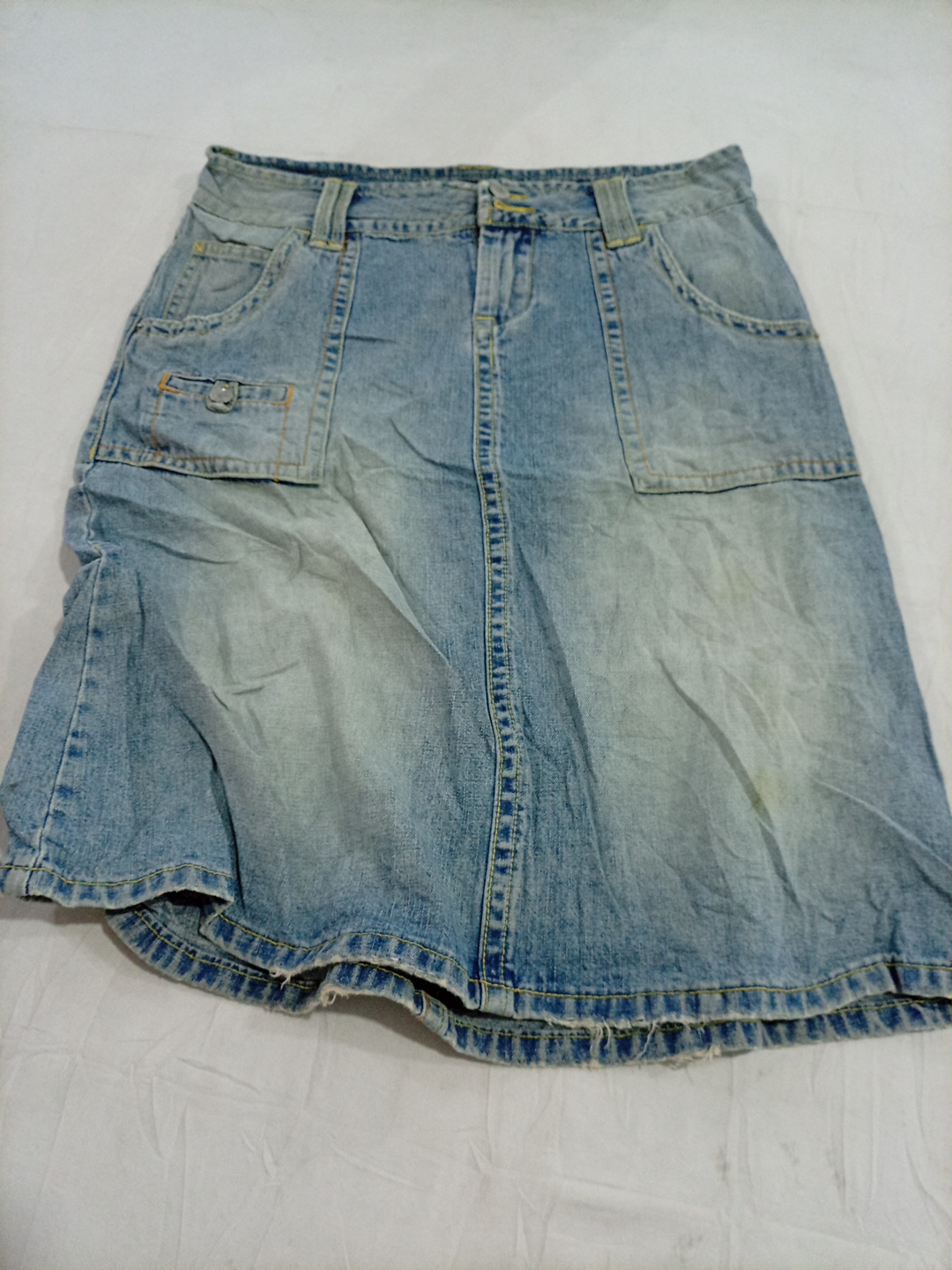 Jupe en jean mini délavée Union Bay
