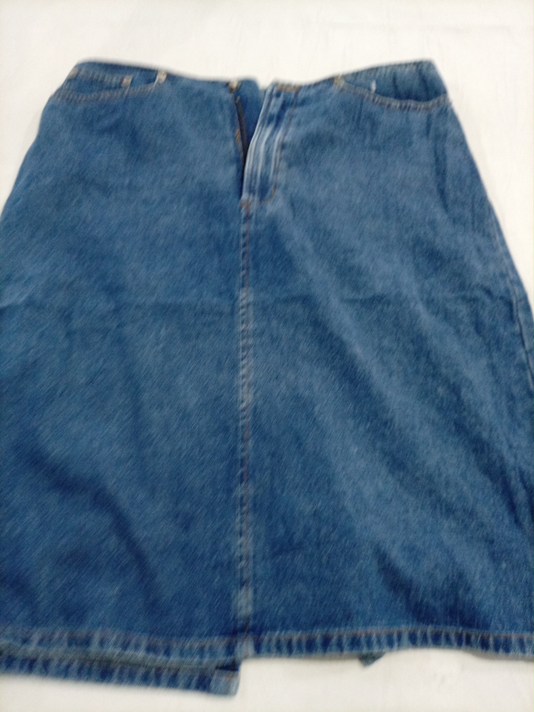 Mini Jupe en Jeans Bleue Vintage Crossroads