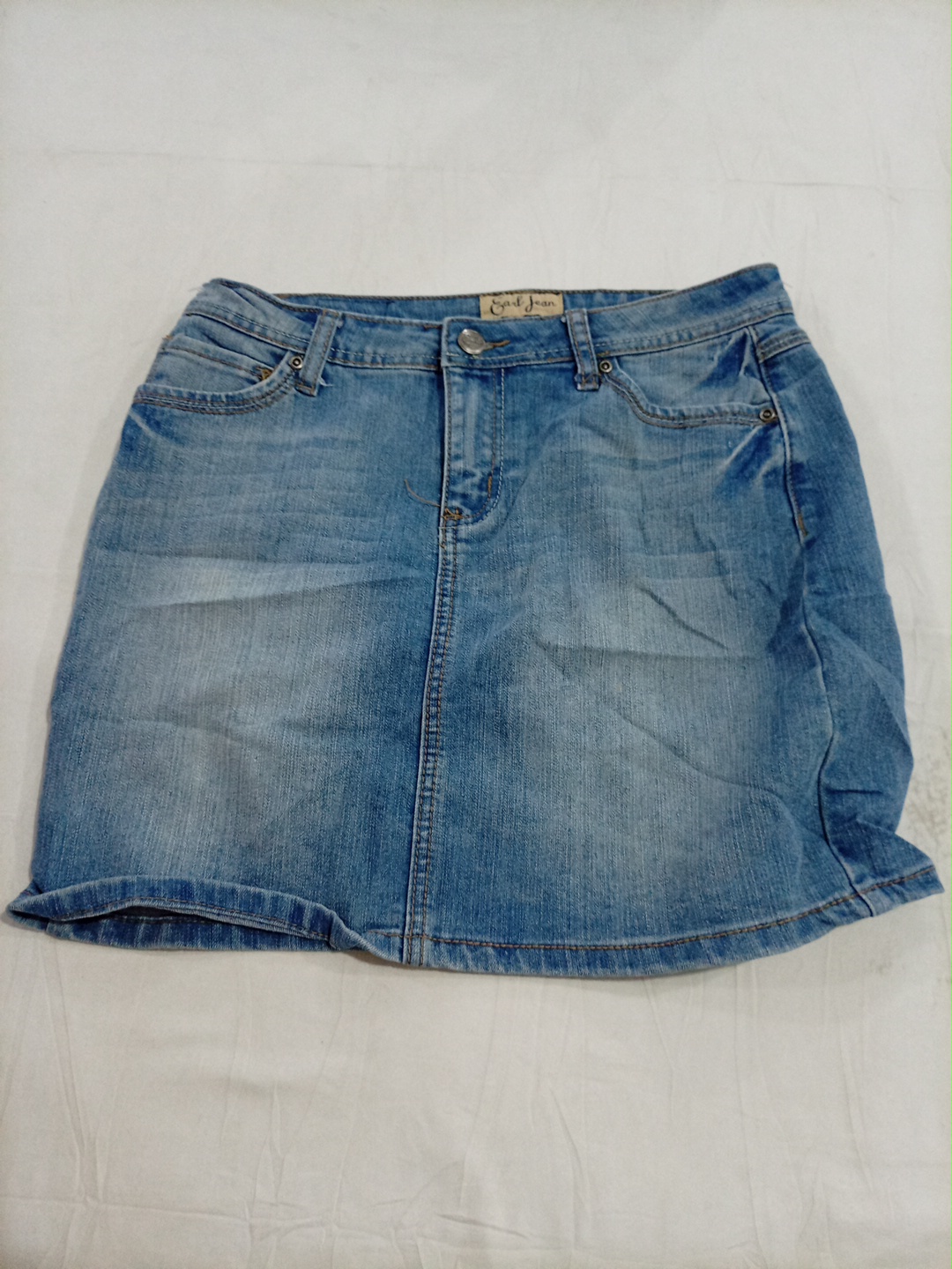 Jupe en denim clair Earl Jean taille 6