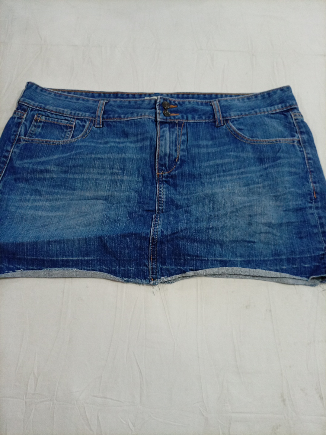 Jupe en denim Old Navy en bleu délavé taille 16