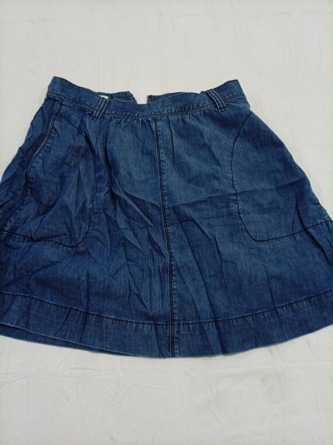 Jupe en jean mini Gap 1969 taille 28 lavage bleu